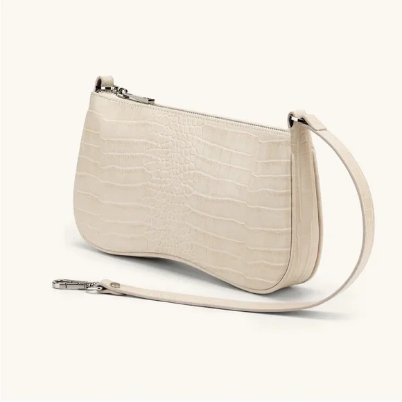 JW Pei Eva shoulder bag - Ivory Croc - Picture 2 of 7